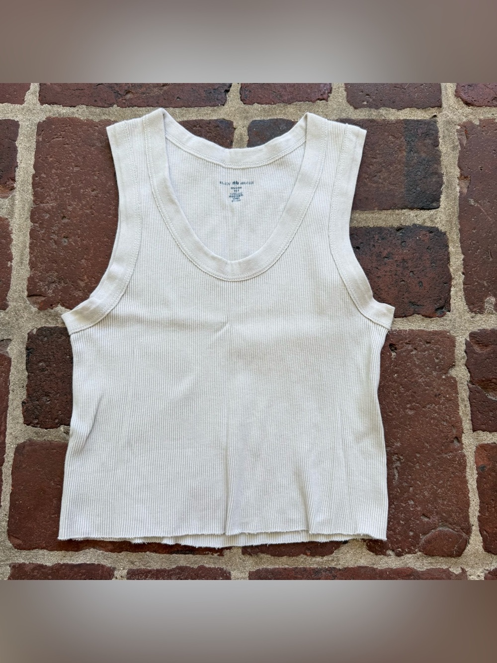 Brandy Melville Connor tank beige